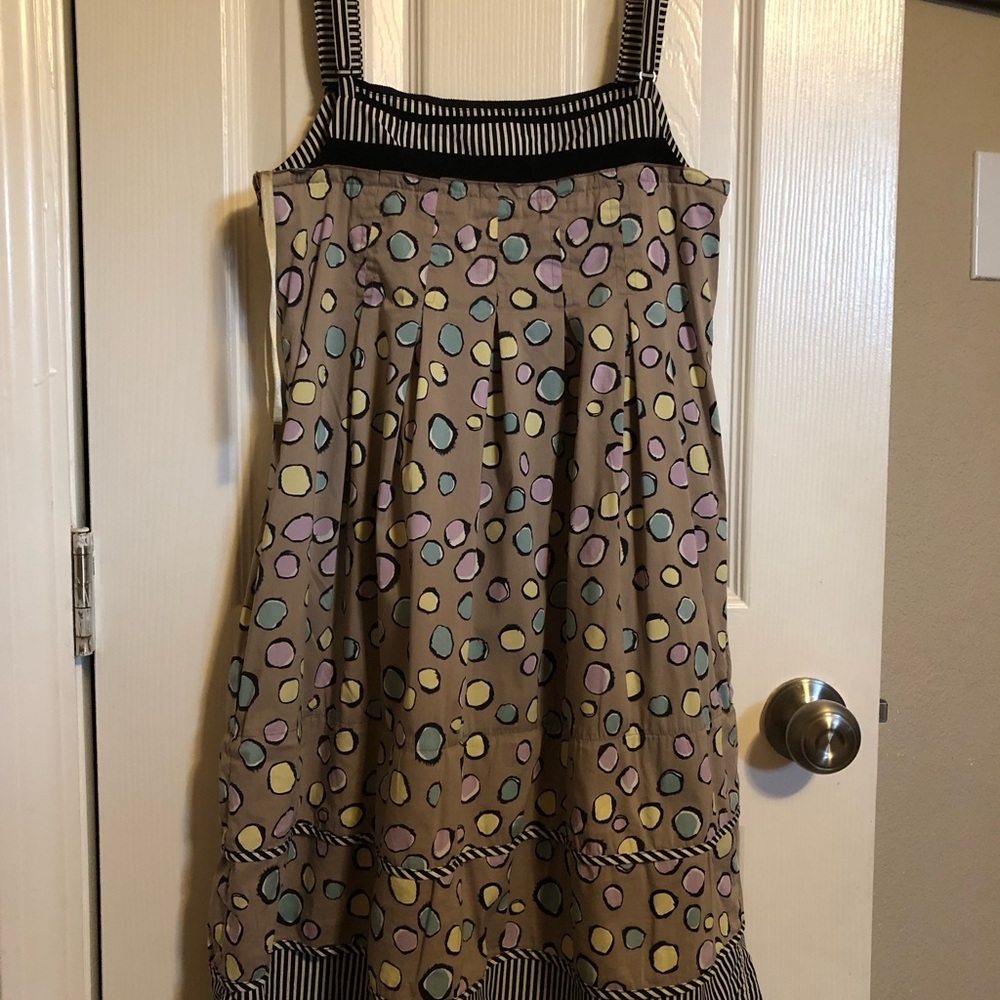 BCBGMaxAzria Kids Dress with Multicolor Polka Dots